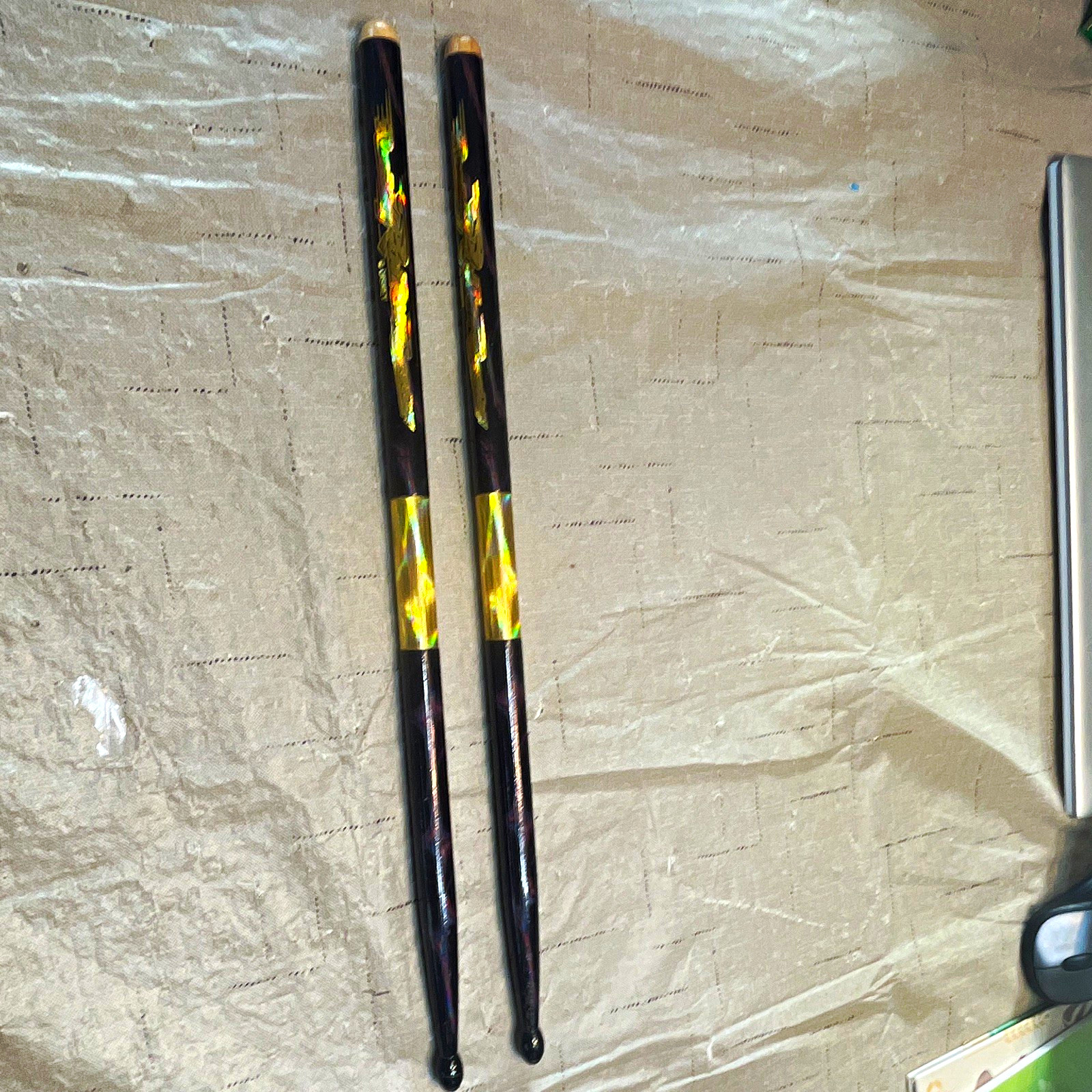 Disney Rockn Roller Coaster drumsticks Disney Rockn Roller Coaster drumsticks