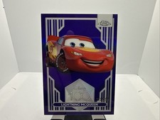 2023 Topps Chrome Disney 100 Lightning McQueen Purple Refractor #/299 picture