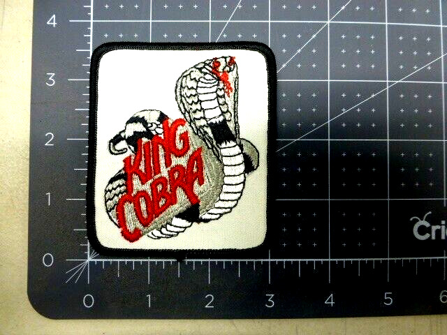 King Cobra Kings Island Roller Coaster Amusement Roller Coaster Clothing Patch