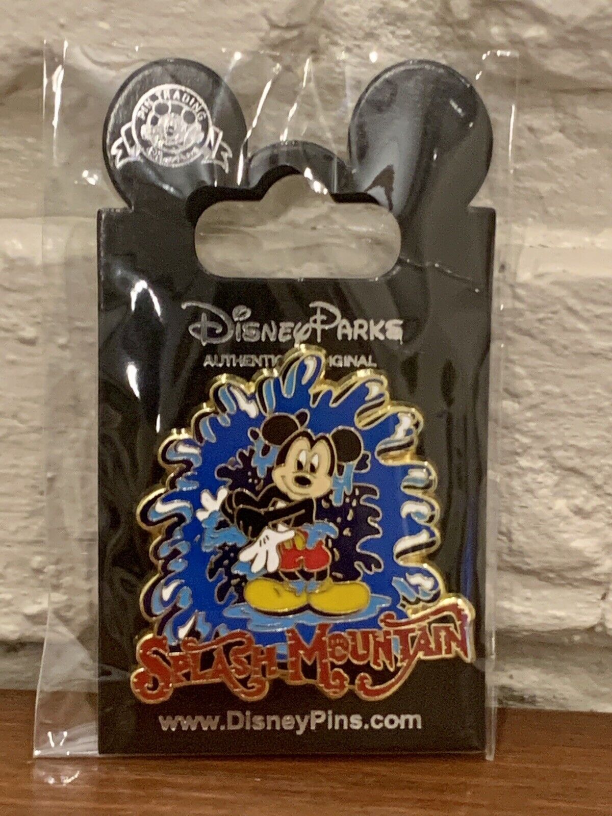 Splash Mountain Mickey Mouse Trading Pin Disney New