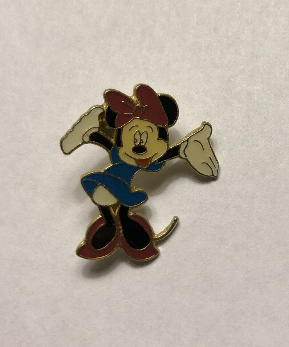 Disney Pin Mini Minnie Mouse Hands In Air