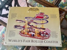 Mr. Christmas World’s Fair Cyclone Roller Coaster 79751 Boxed - needs belt picture