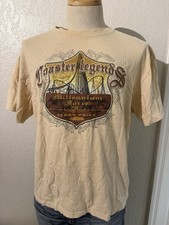 Cedar Point Millennium Force Coaster Legends T Shirt Large Roller Coaster Ohio picture