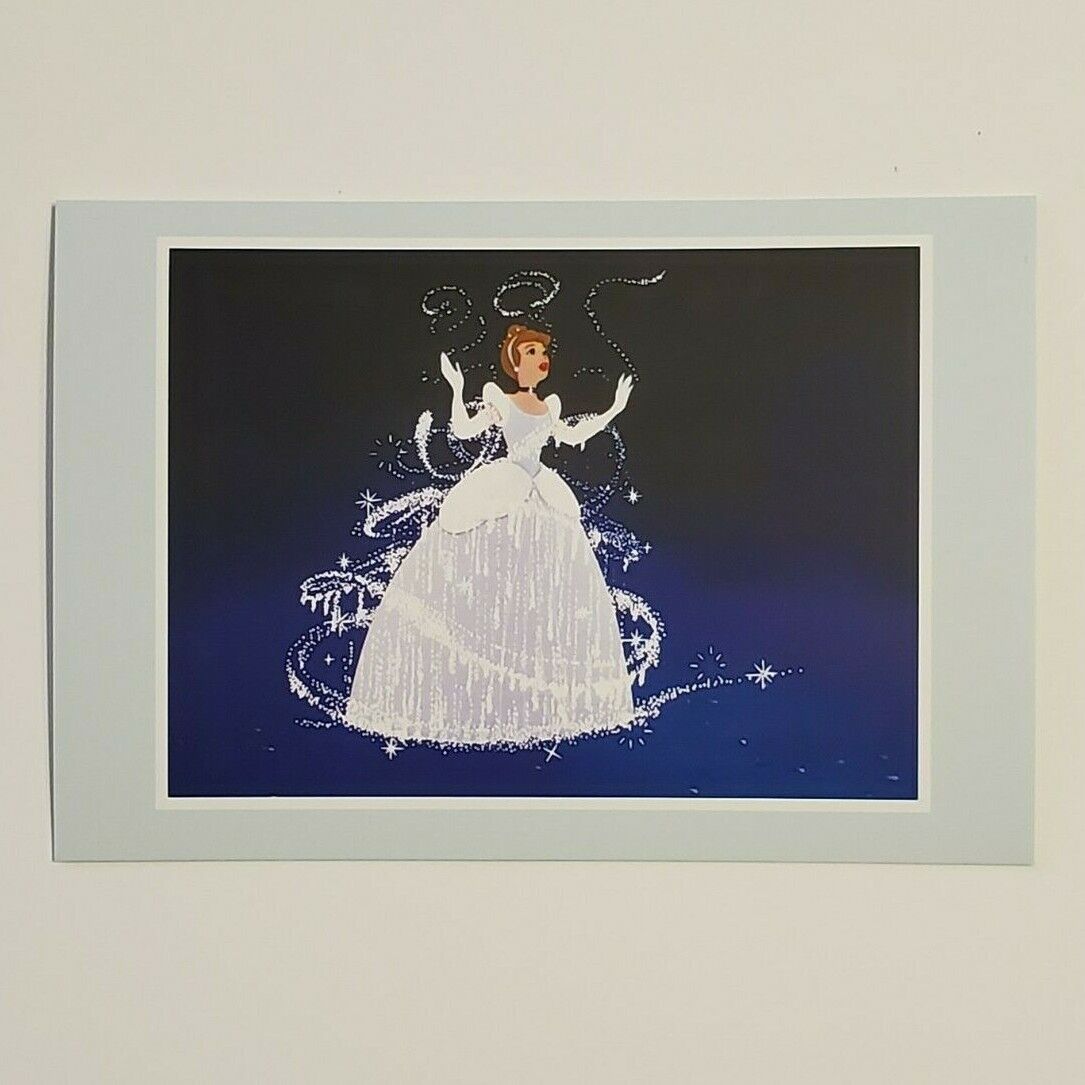 Cinderella Postcard Disney Princess Collection