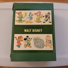 The Wonderful Worlds of Walt Disney 4 Hardcover Book Box Set 1965 Golden Press picture