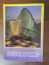 Vintage Mean Streak roller coaster Cedar point, Ohio postcard  picture