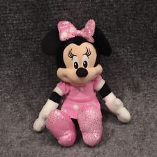 Disney Minnie Mouse Junior Plush Pink 9