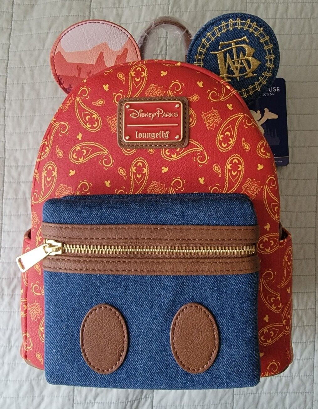 Mickey Mouse: The Main Attraction - Big Thunder Mountain Loungefly Mini Backpack