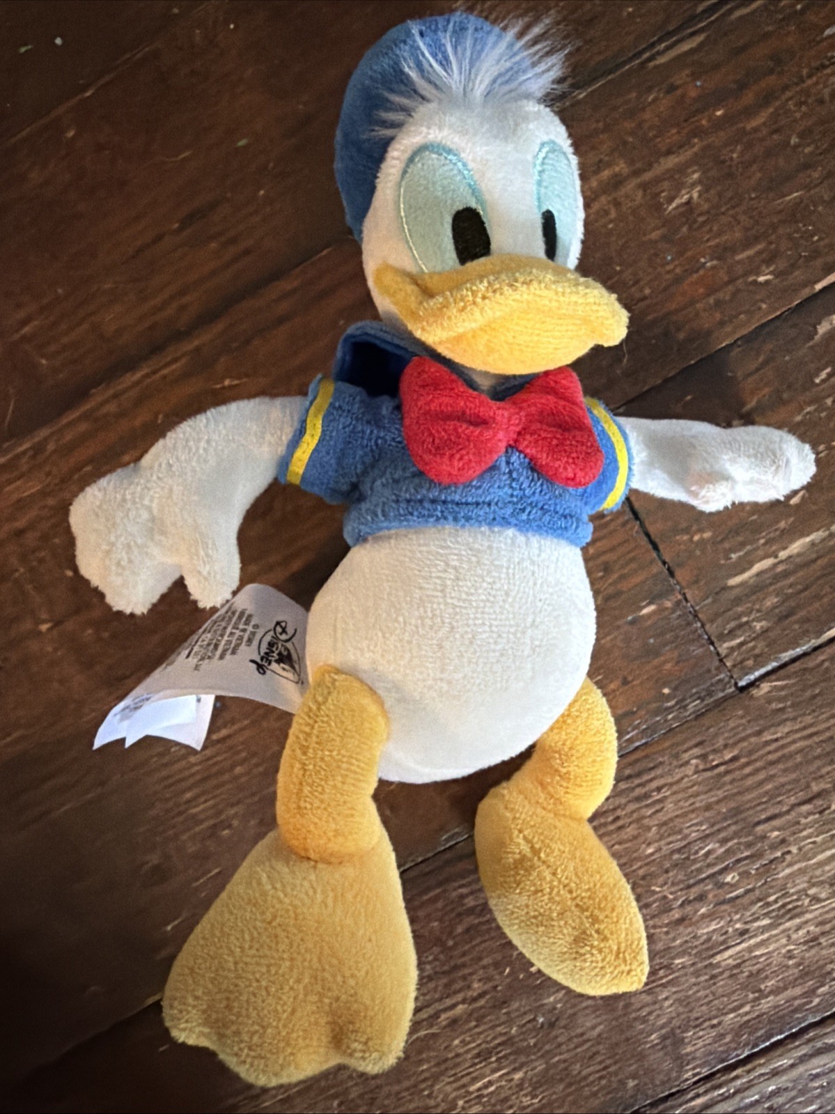 Disney Donald Duck Plush Toy White Blue Yellow Official Tag Disney Franchise Disney Donald Duck Plush Toy White Blue Yellow Official Tag Disney Franchise