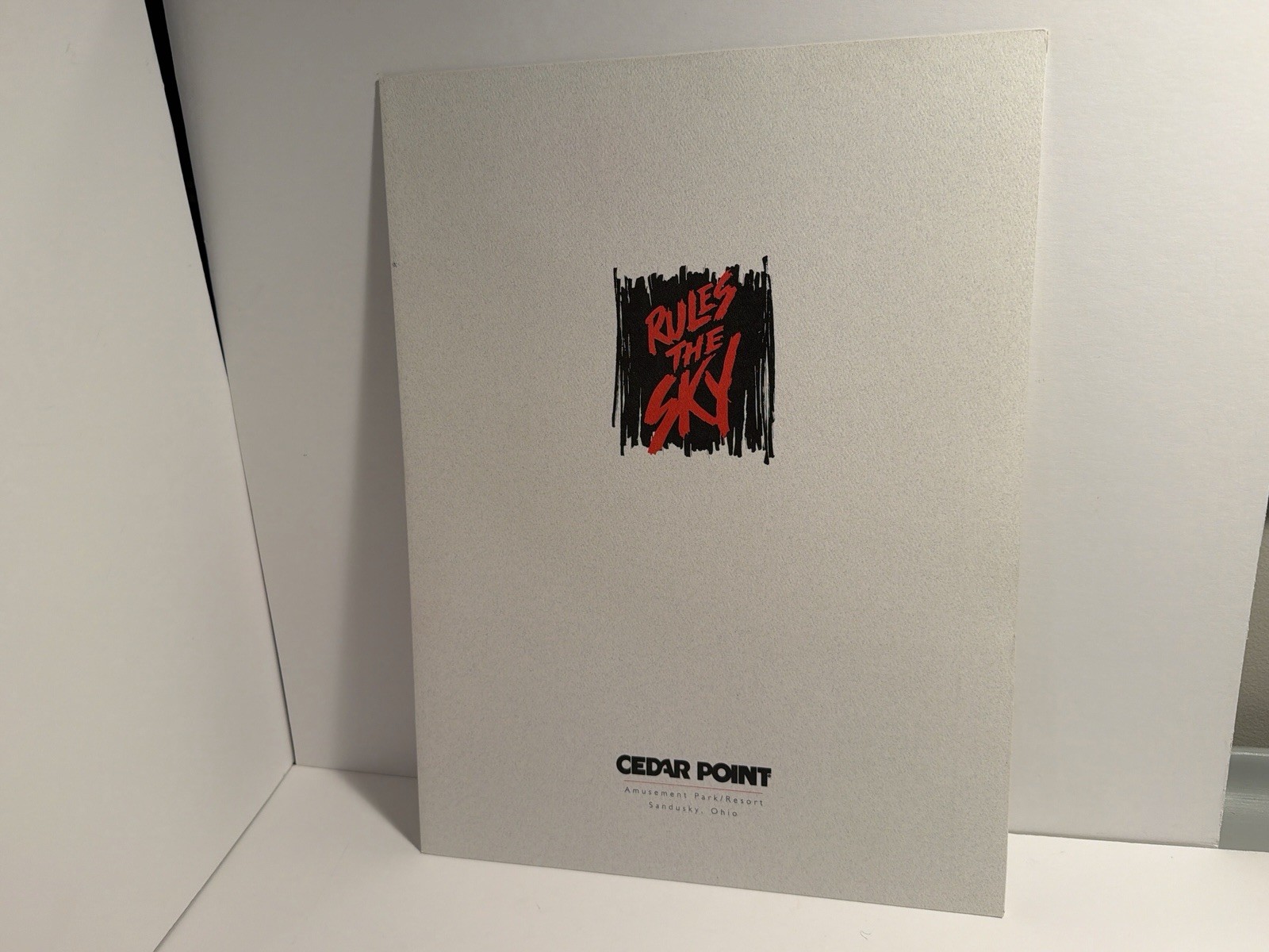 Cedar Point Raptor Roller Coaster 1994 Media Kit Folder Excellent Condition Cedar Point Raptor Roller Coaster 1994 Media Kit Folder Excellent Condition
