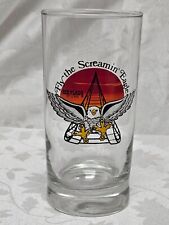 Six Flags St Louis MO Screaming Eagle Roller Coaster Highball Glass picture