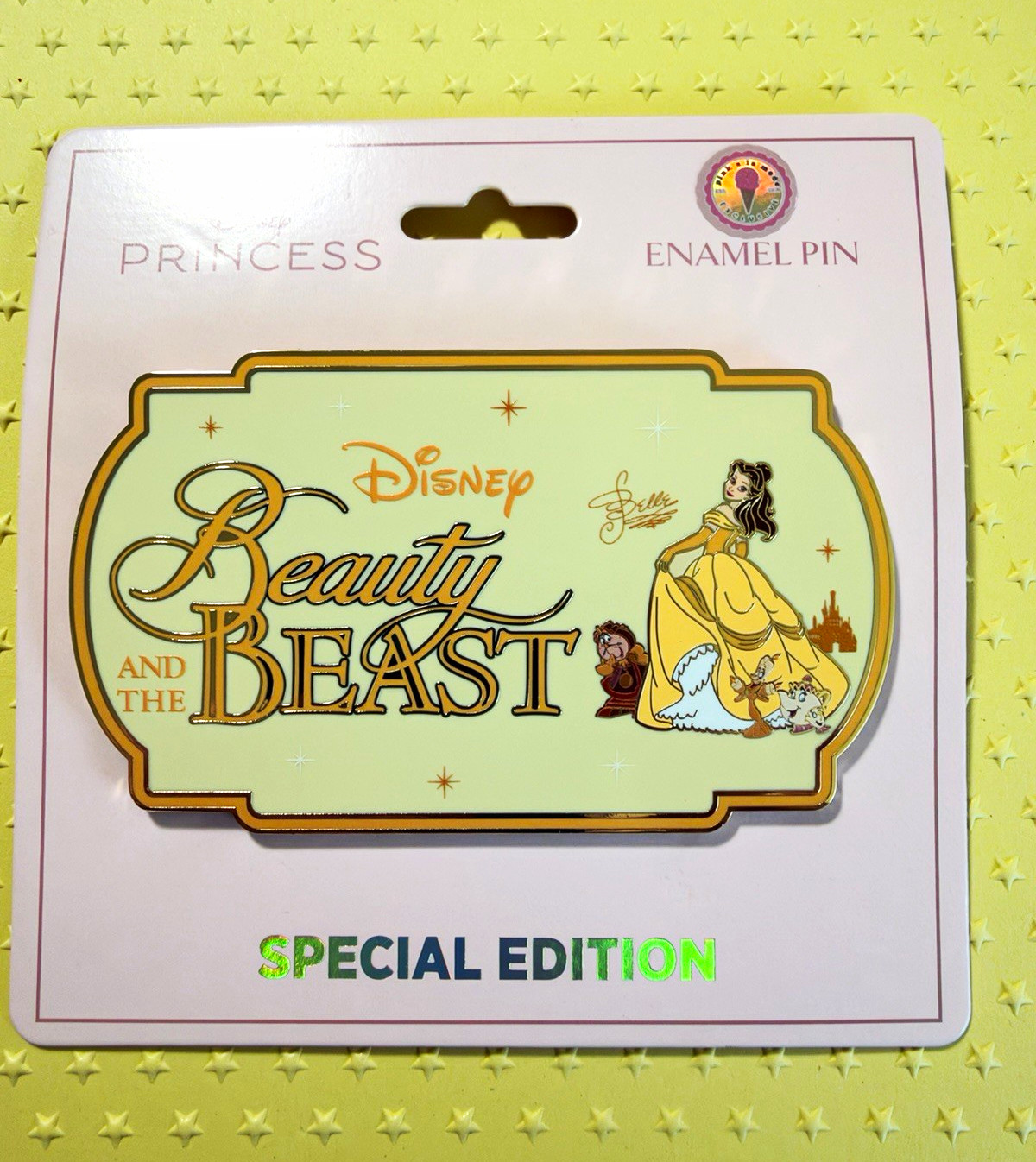 Disney Beauty & The Beast Princess Belle Marquis sign Limited edition 200 PALM