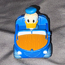 Disney Donald Duck Blue Toy Car Vehicle w/ Donald Duck Driver Figure 2016 picture