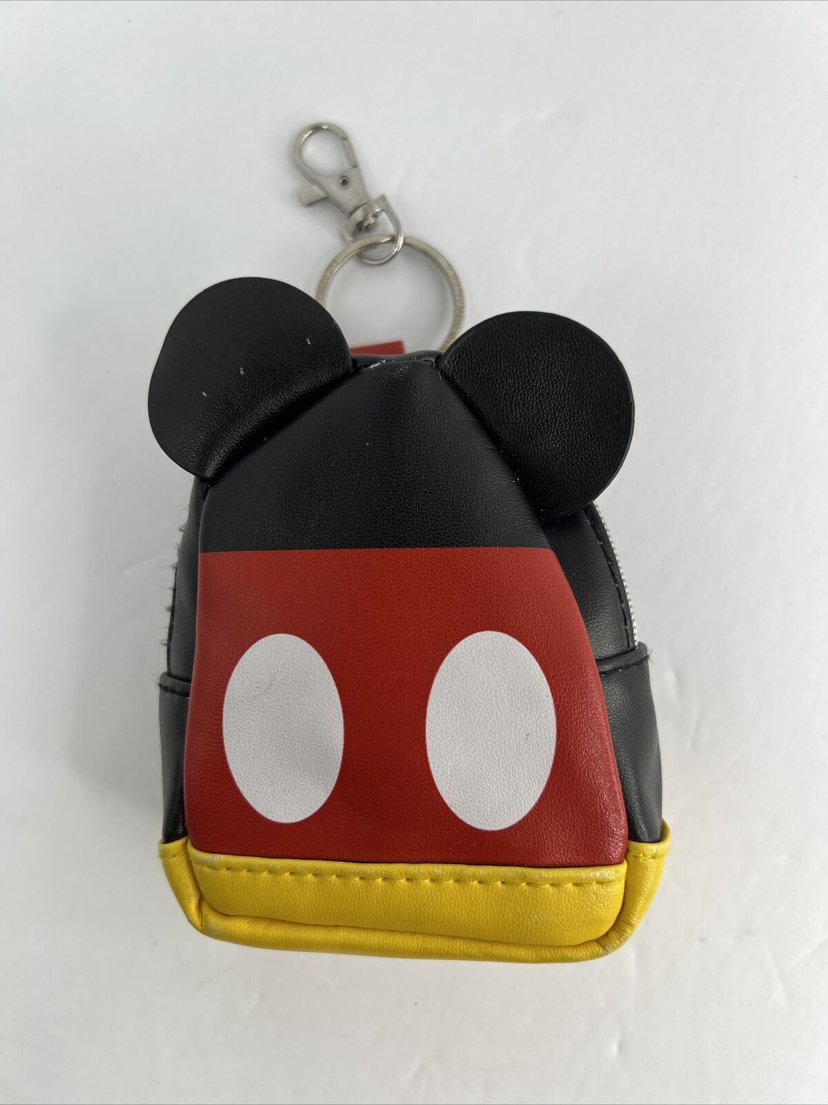 Disney Parks Tiny Mini Backpack Mickey Mouse EARS Coin Purse Keychain