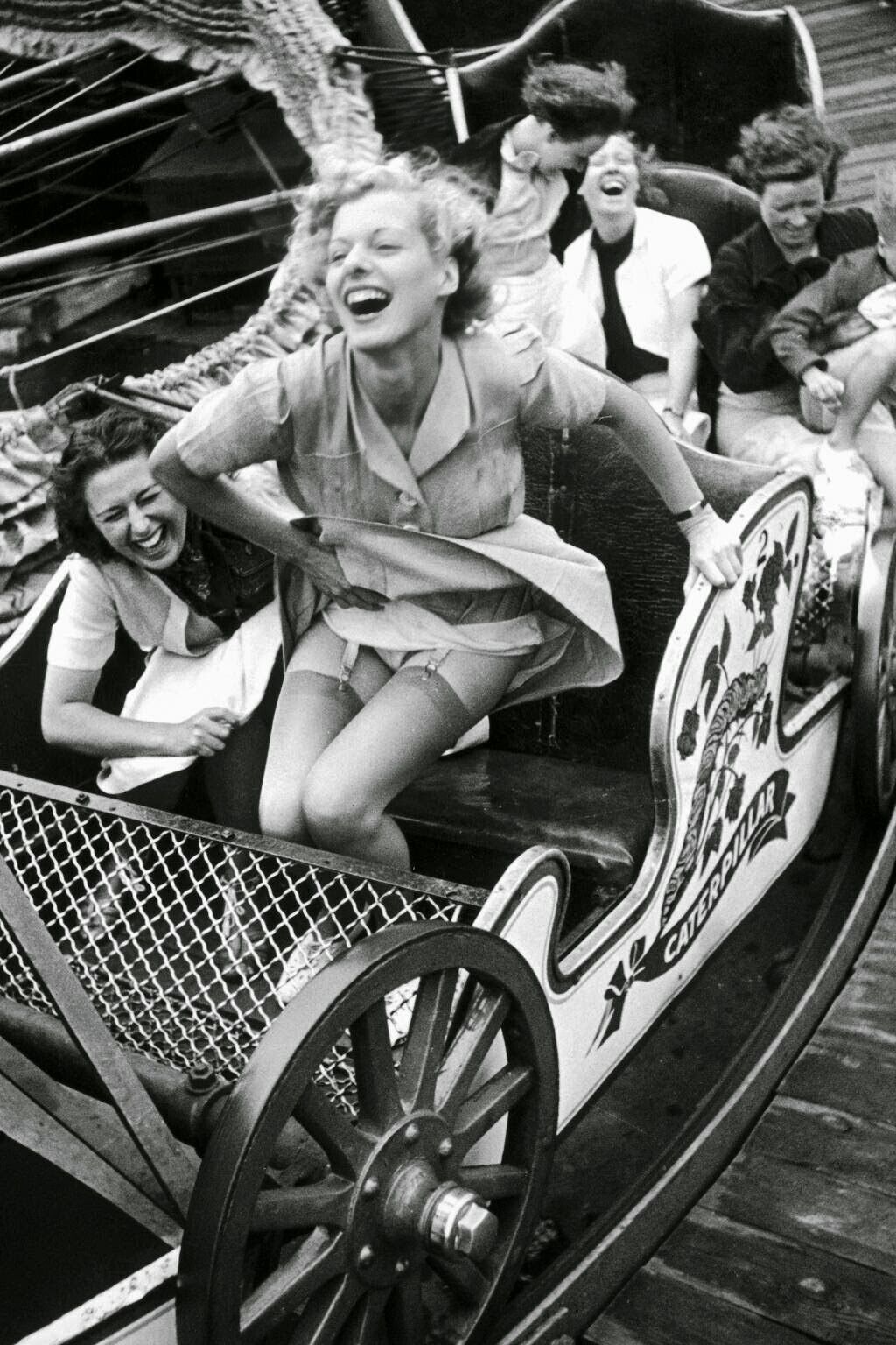 Vintage Roller Coaster Photo 1738b Oddleys Strange & Bizarre