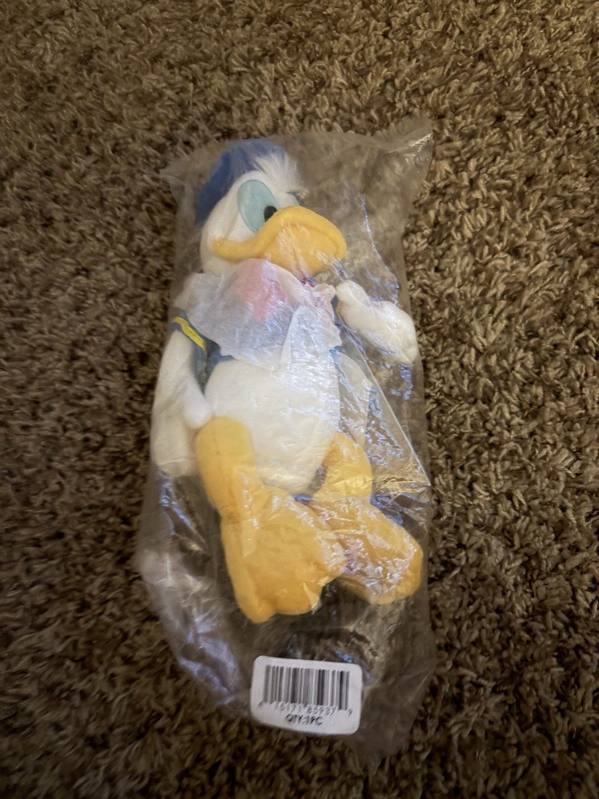 Donald Duck Brand New Plush In Bag With Tags Disney Donald Duck Brand New Plush In Bag With Tags Disney