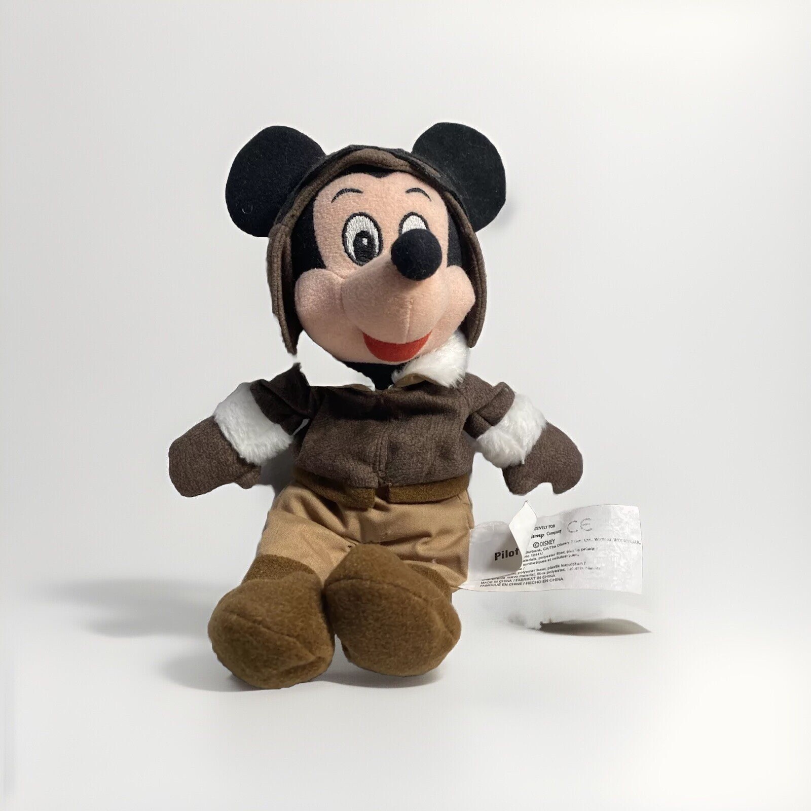 Mini Mouse Pilot Disney Store Pilot Mickey Mouse 8” Mini Bean Bag Plush for Sale ...