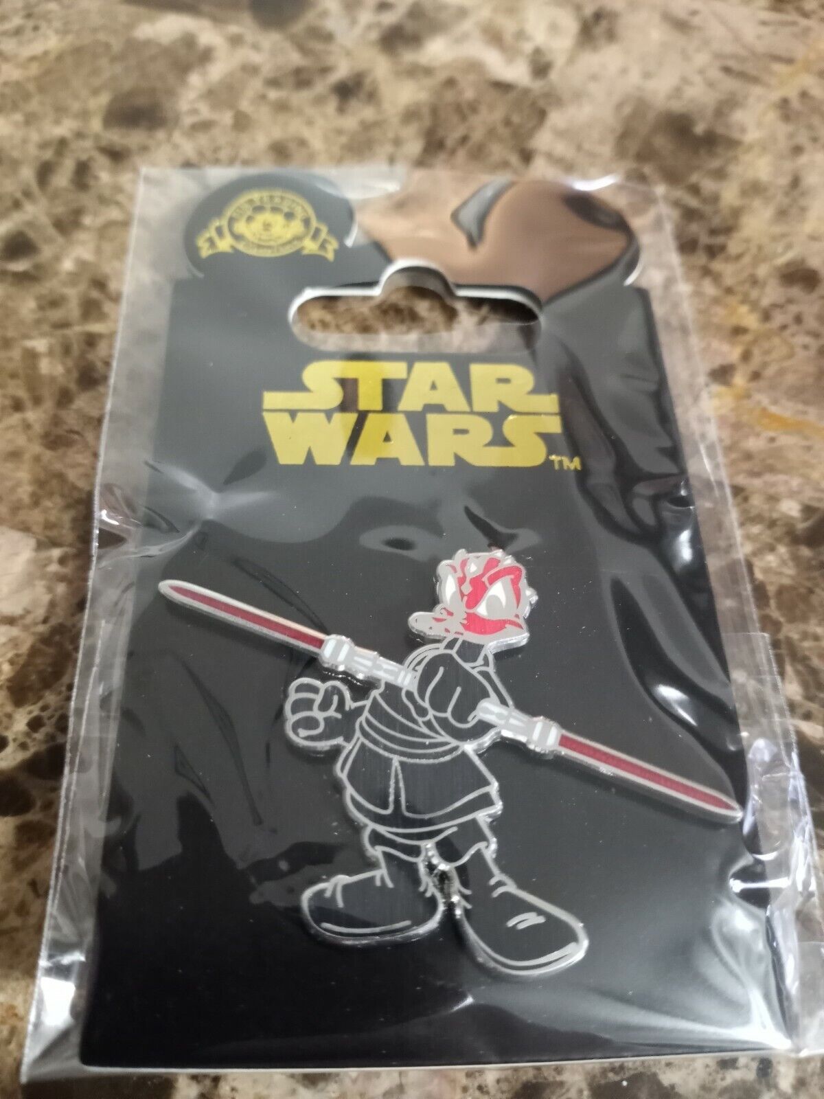 Disney Star Wars - Donald Duck as Darth Maul with Lightsaber Trading Pin Fantasy