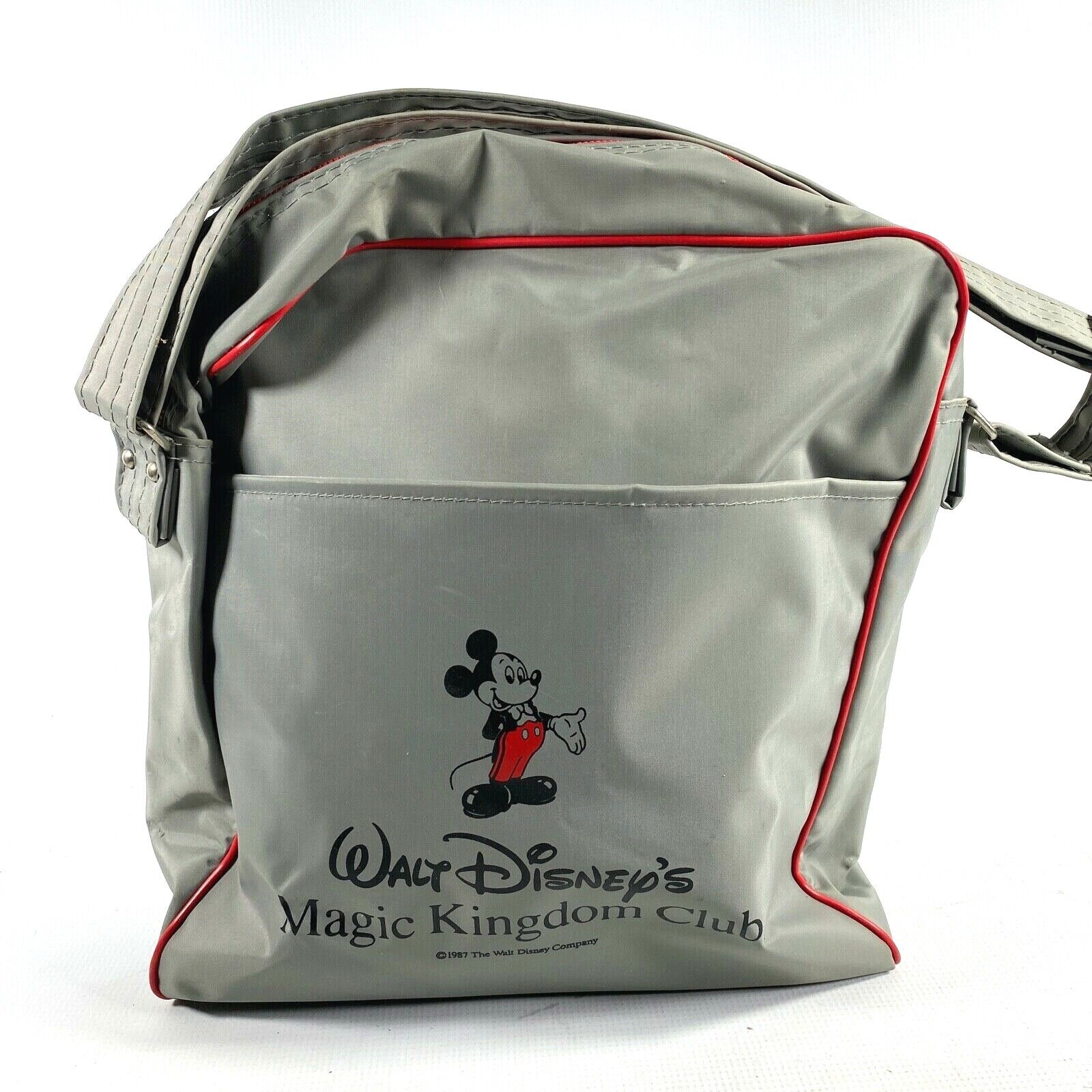 1987 WALT DISNEY\'S MAGIC KINGDOM CLUB vintage authentic travel bag MICKEY MOUSE