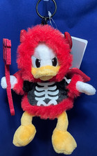 Disney Store Japan Donald Duck Halloween Devil Plush Keychain 2026 NWT picture