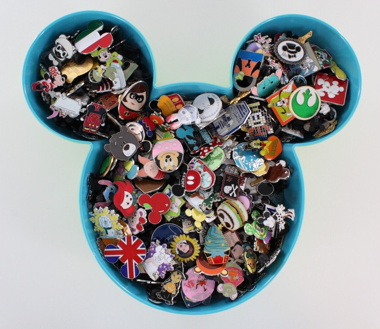 Disney Pins Lot You Pick Size From 1-100  Up to 500 pieces with NO DOUBLES