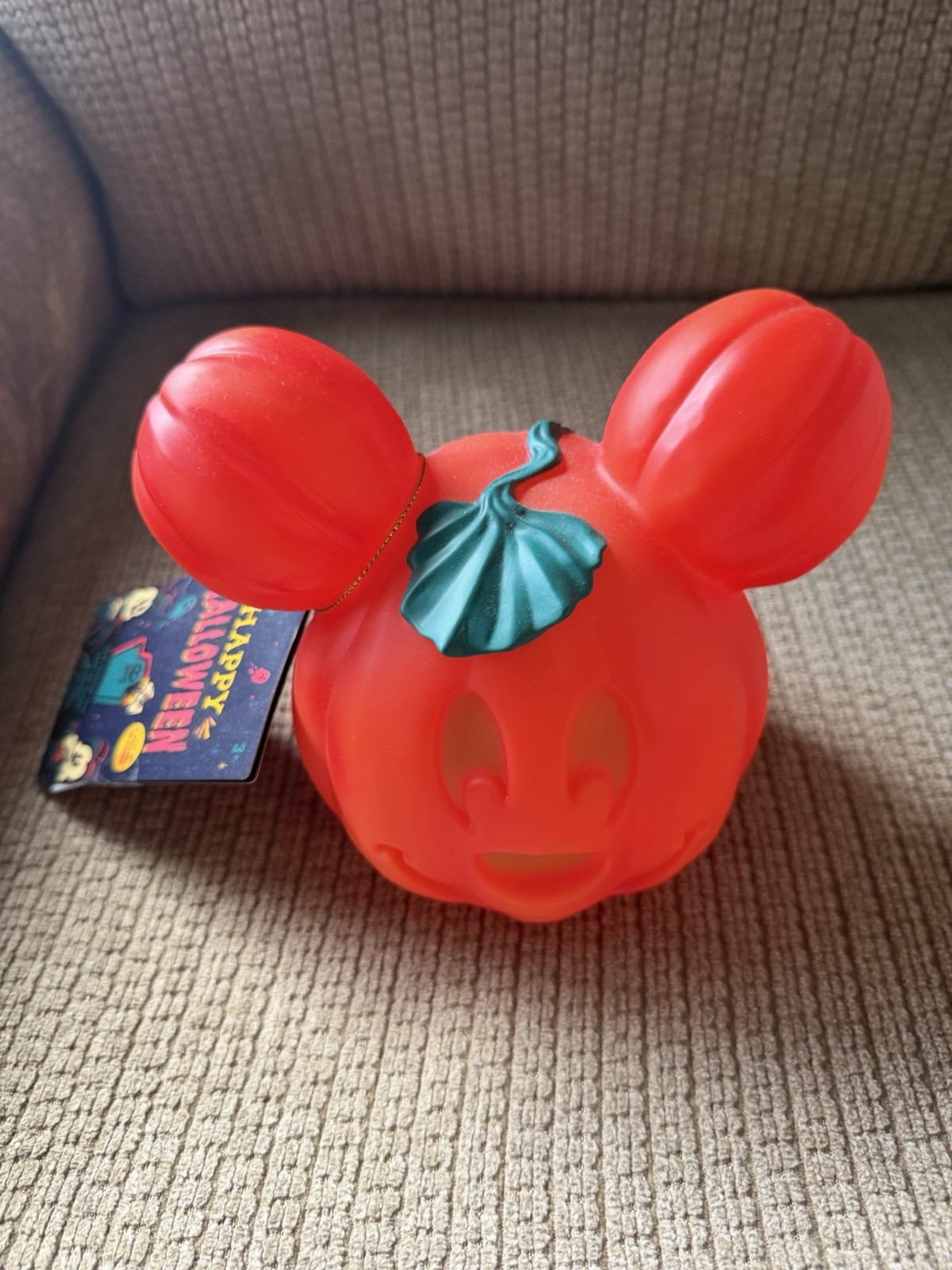 Disney Parks Mini Mickey Mouse Light Up Pumpkin 2024 Disney Parks Mini Mickey Mouse Light Up Pumpkin 2024