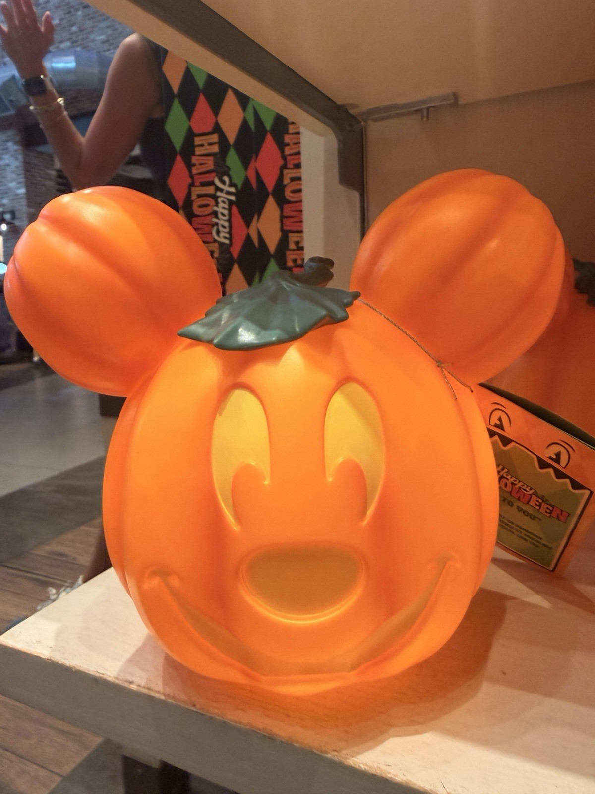 Disney Parks 2026 Mini Mickey Mouse Musical Light Up Pumpkin New Disney Parks 2026 Mini Mickey Mouse Musical Light Up Pumpkin New