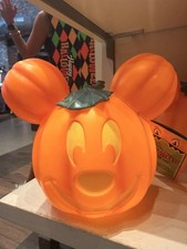 Disney Parks 2026 Mini Mickey Mouse Musical Light Up Pumpkin New picture
