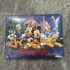 Walt Disney World Official Autograph Book  Mickey Minnie Donald Goofy Sealed picture