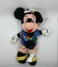 Disney Store Tourist Mickey Mouse 8” Mini Bean Bag Plush picture