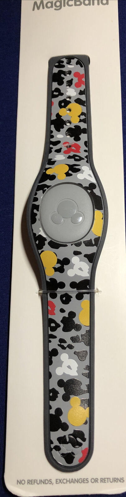 Disney Parks Unlinked Magic Band Mickey Mouse Icons Animal Print