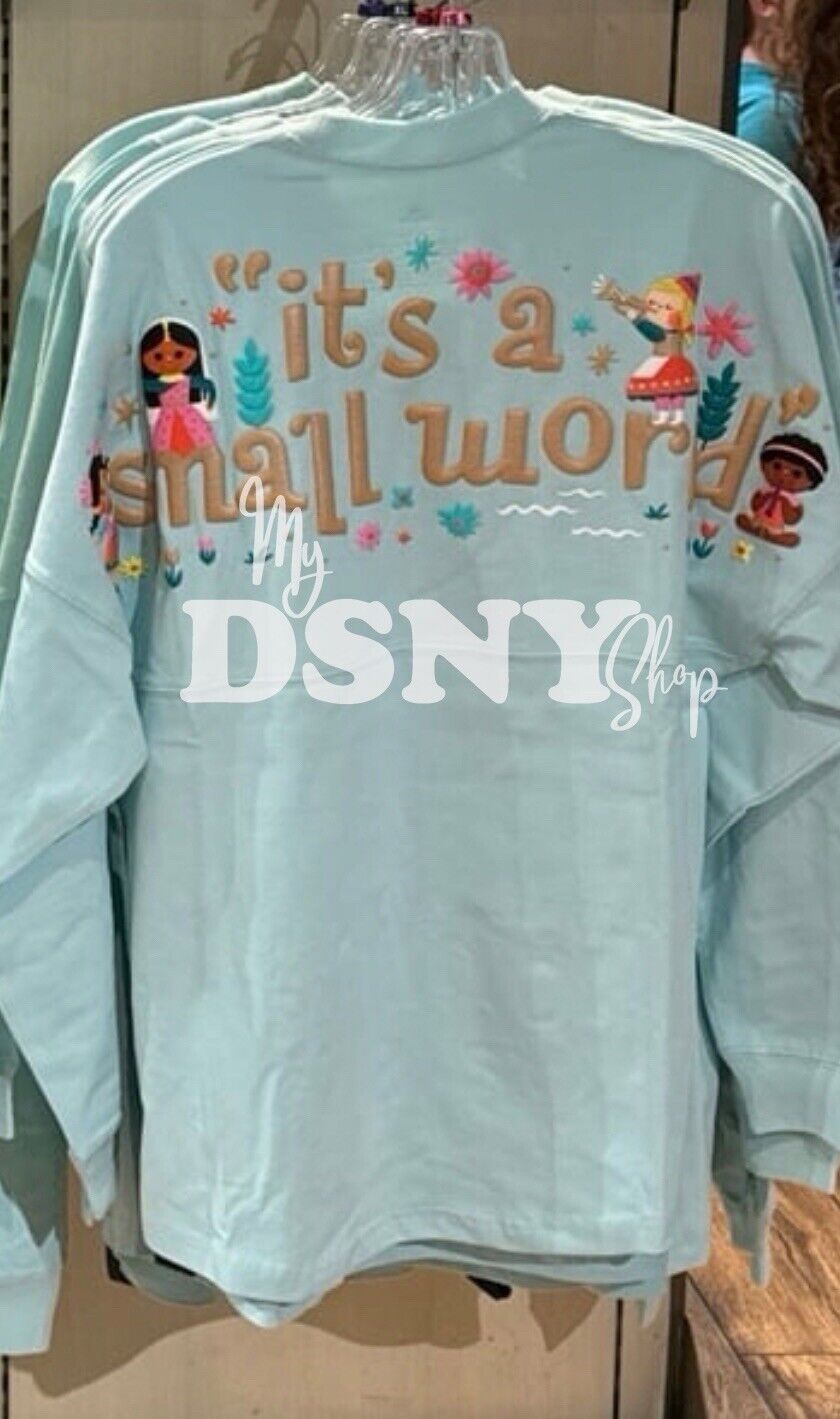 2024 Walt Disney World It’s A Small World Spirit Jersey MEDIUM New With Tags