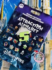 2026 Disney Parks Attraction Alphabet Mystery Pouch Pin S Space Mountain picture