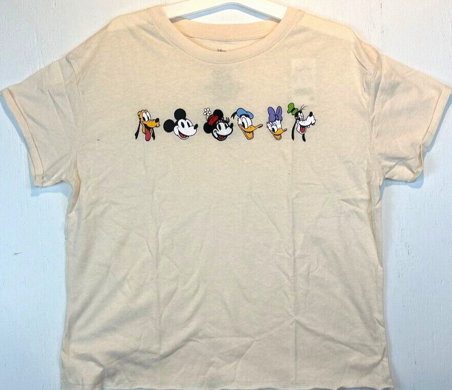 Disney Mickey and Friends Shirt Embroidered Mini Mouse New With Tags Size XL