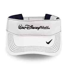 Disney Parks Walt Disney World Visor Dri-Fit Nike White Hat New picture