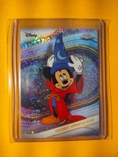 MT 2025 Chrome Disney Sorcerer's Apprentice Mickey Mouse Mini Diamonds Refractor picture