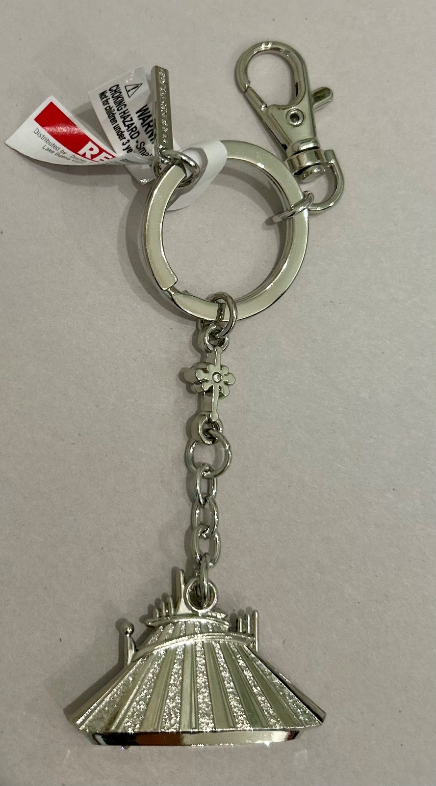 New Disney Parks Space Mountain Tomorrowland Keychain NWT New Disney Parks Space Mountain Tomorrowland Keychain NWT