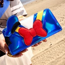 Loungefly Disney Donald Duck 90th Metallic Cosplay Zip Around Wallet NEW picture