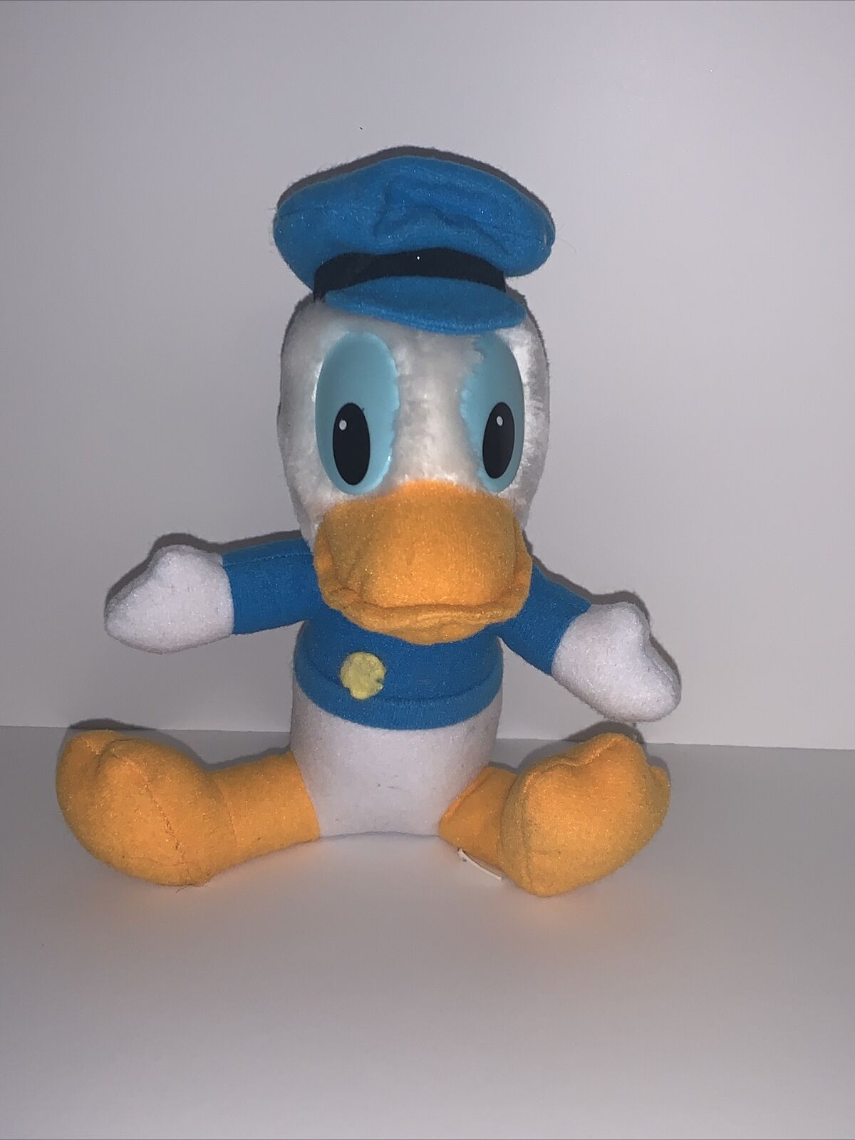 Donald Duck Plush Stuffed Animal - Mickeys Christmas Carol - Walt Disney