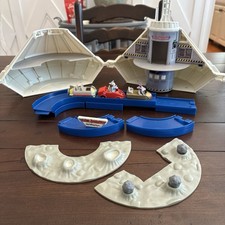 Disney Tomorrowland Space Mountain Monorail Playset Mini Character Figures+Cars picture