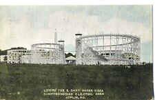Lovers Tub & Roller Coaster, Electric Park, Joplin, Mo. Missouri Postcard picture