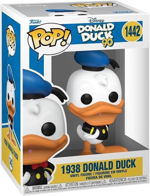 2024 Funko Pop ~ Donald Duck 90th Anniversary - 1938 Donald Duck Figure #1442 