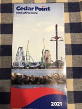 CEDAR POINT 2021 Amusement Park MAP 150th Roller Coaster Millennium Force Magnum picture