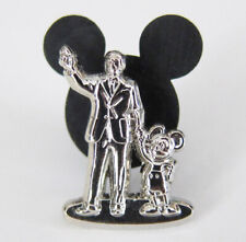 Disney Pin Mickey Mouse & Walt Partners Statue Tiny Kingdom Mystery Collection picture