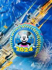 2024 Walt Disney World Disney Parks Collectible Baseball Mickey Minnie Mouse New picture