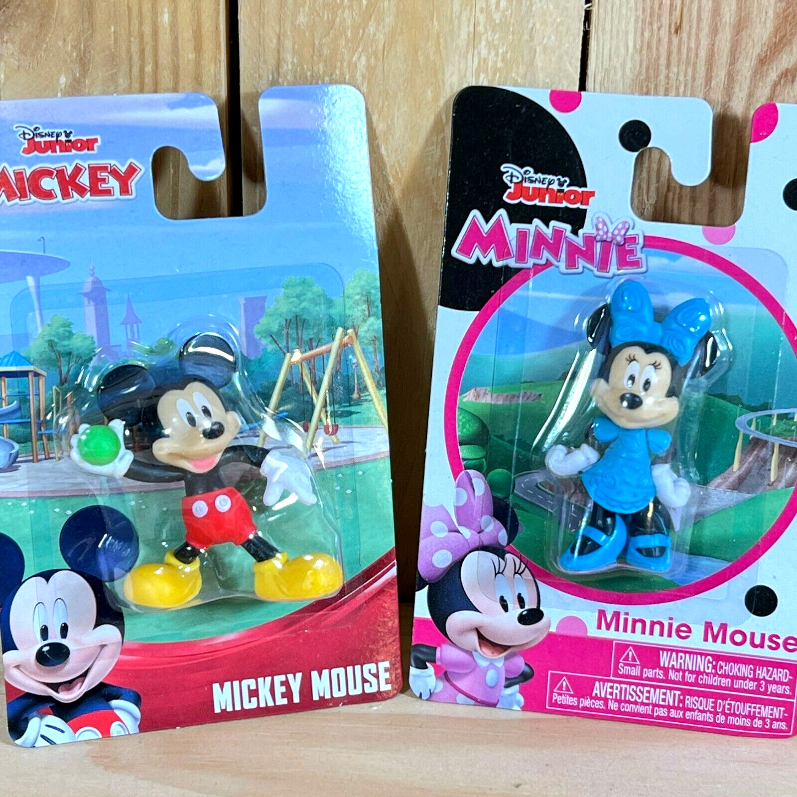 Mickey Mouse & Minnie Mouse Disney Junior Collectible Mini Figures 