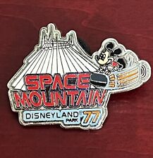 Disney Parks 2008 Space Mountain Mickey Mouse Rocket Ship Disneyland Trading Pin picture