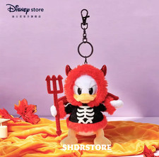 Disney Store Authentic 2026 halloween Donald duck plush keychain disneyland picture
