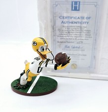 Hamilton Disney Green Bay Packers Donald Duck Figurine Spec-quackular Dive Box picture