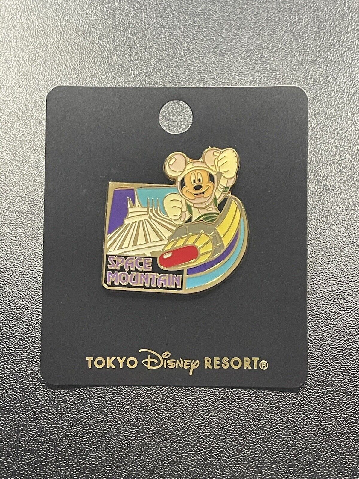 Disney TDR - Mickey Mouse - Space Mountain Attraction - TDL LE Pin